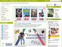 Tablet Screenshot of mairie-villefontaine.fr